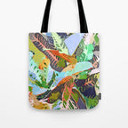 Jungle Plants Tote Bag Gallery Image 1