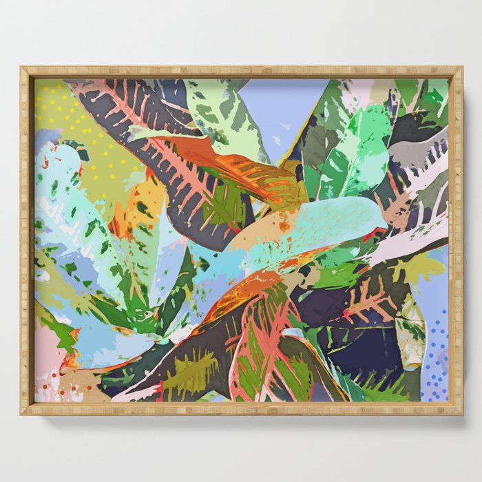 Jungle Plants Serving Tray Gallery Image 1