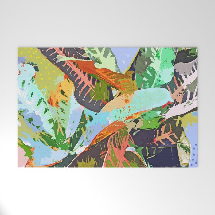 Jungle Plants Welcome Mat Gallery Image 1
