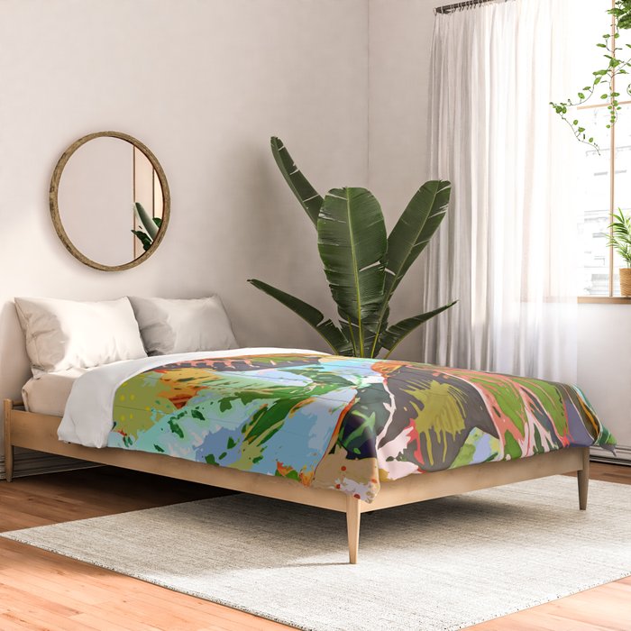 Jungle Plants Comforter Gallery Image 2