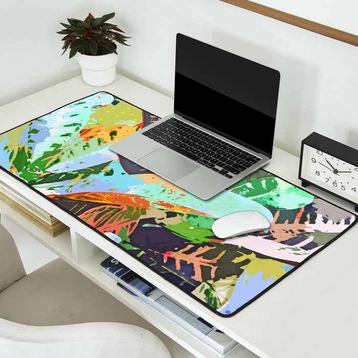 Jungle Plants Desk Mat Gallery Image 2