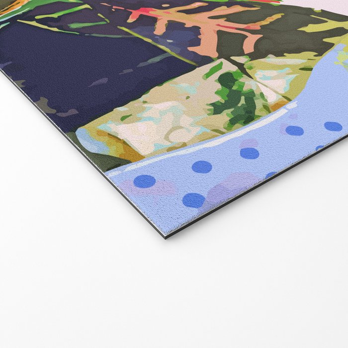 Jungle Plants Welcome Mat Gallery Image 2