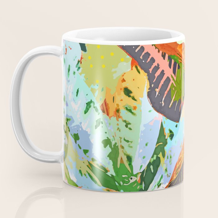 Jungle Plants Coffee Mug Gallery Image 3