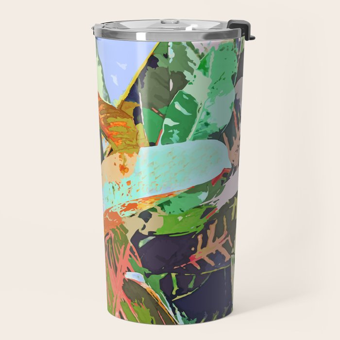 Jungle Plants Travel Mug Gallery Image 2