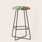 Jungle Plants Stool Gallery Image 1