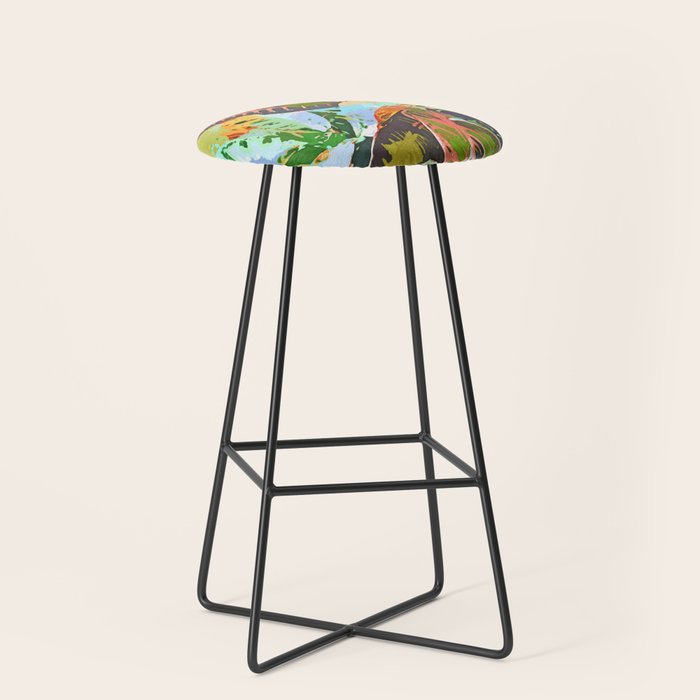 Jungle Plants Stool Gallery Image 1