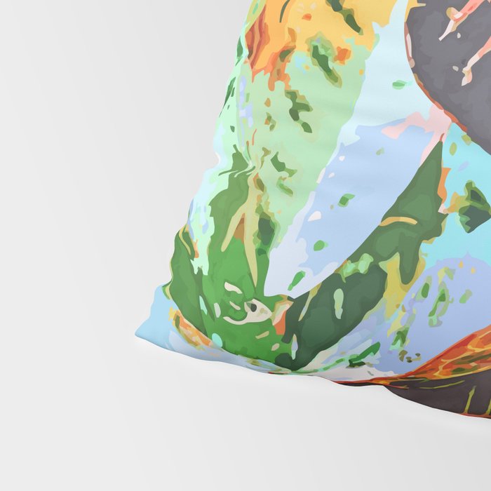 Jungle Plants Pillow Sham Gallery Image 4