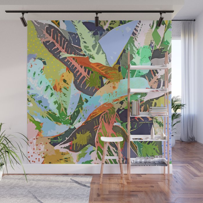 Jungle Plants Wall Mural Gallery Image 1