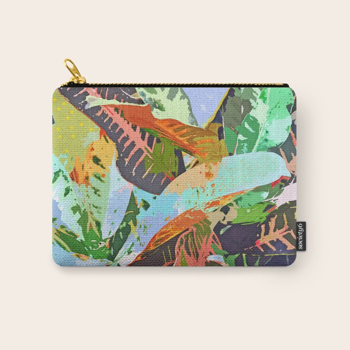 Jungle Plants Carry All Pouch Gallery Image 1