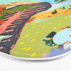Jungle Plants Bath Mat Gallery Image 3