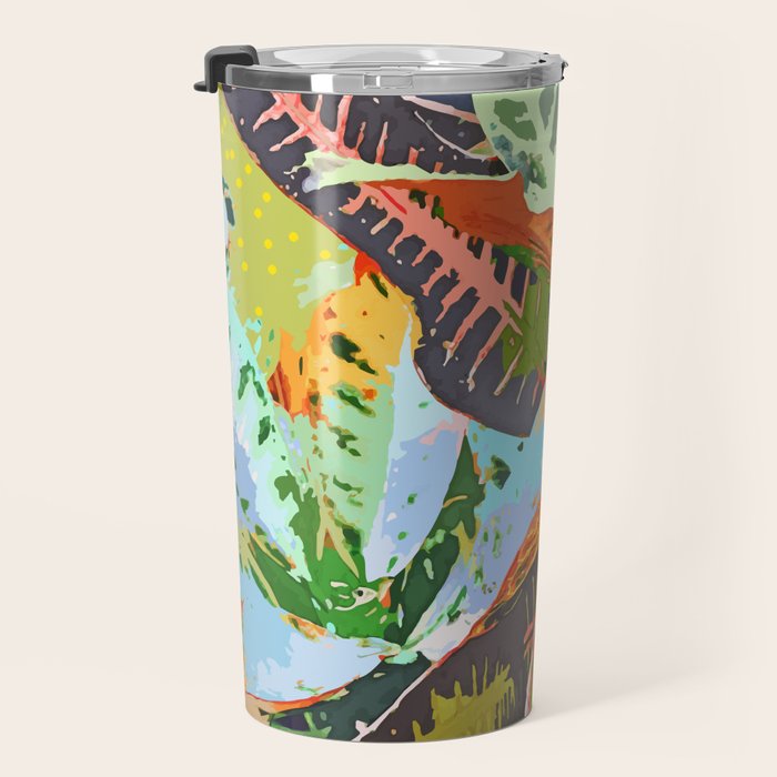 Jungle Plants Travel Mug Gallery Image 3
