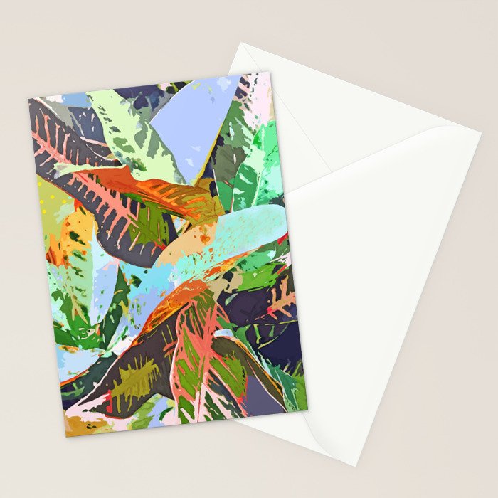 Jungle Plants Stationery Card Gallery Image 2