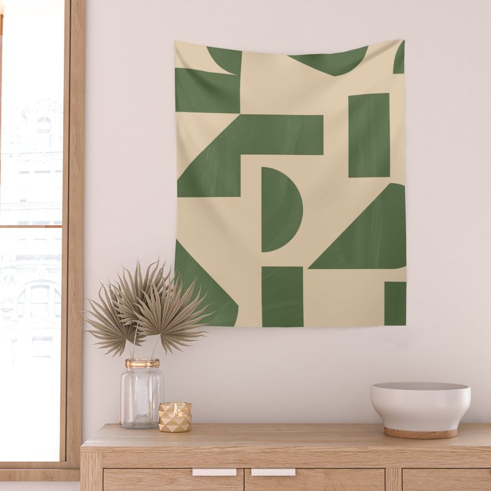 Minimalist 136 Wall Tapestry Gallery Image 2