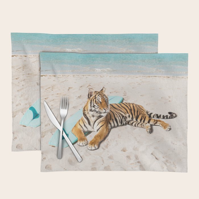 Tiger's Surf Beach Placemat Gallery Image 1