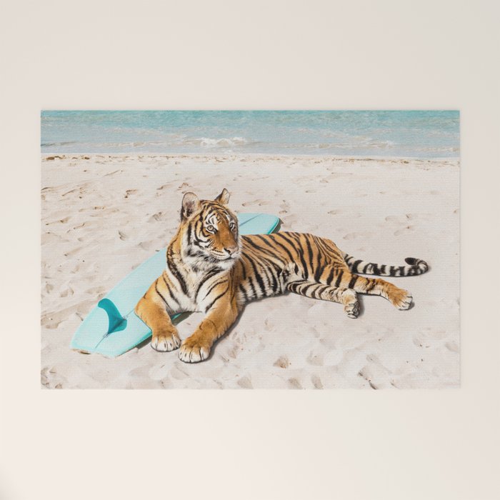 Tiger's Surf Beach Welcome Mat Gallery Image 1