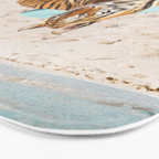Tiger's Surf Beach Bath Mat Gallery Image 3
