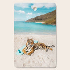 Tiger's Surf Beach Cutting Board Gallery Image 1