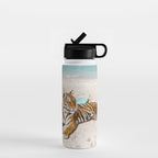 Tiger's Surf Beach Water Bottle Gallery Image 1