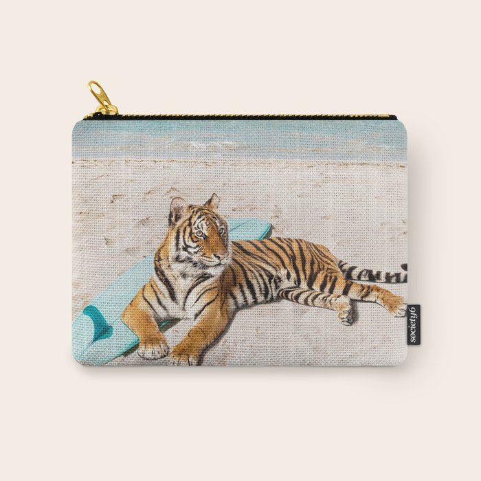 Tiger's Surf Beach Carry All Pouch Gallery Image 1