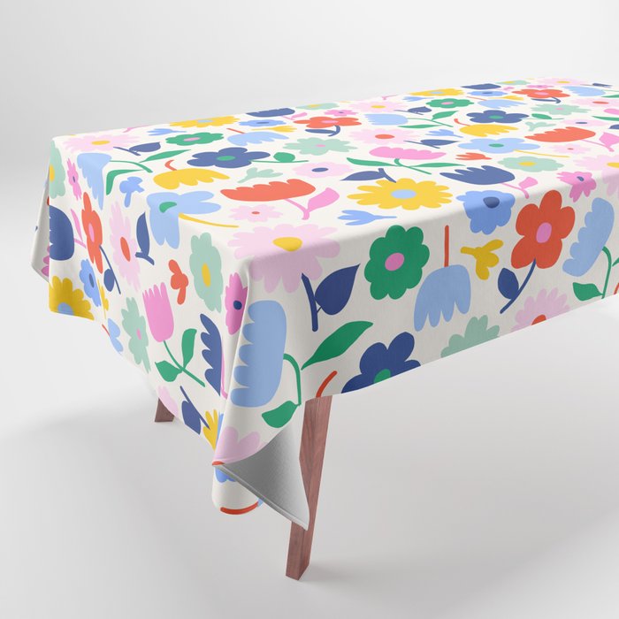 Floral Medley - Spring Tablecloth Gallery Image 1