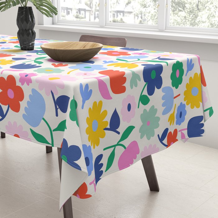 Floral Medley - Spring Tablecloth Gallery Image 3