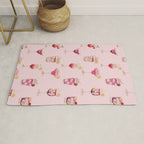 Glam Cocktails Theme Rug Gallery Image 1