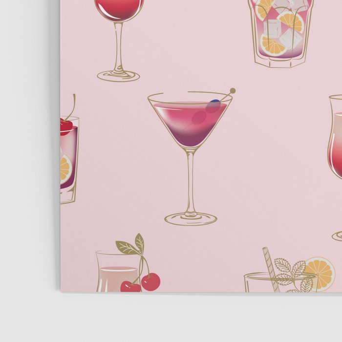 Glam Cocktails Theme Poster Gallery Image 3