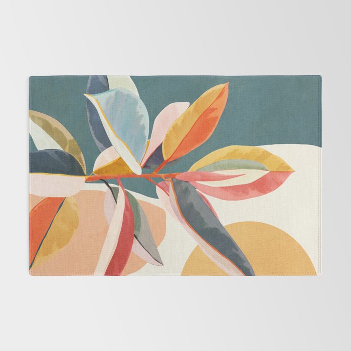 Colorful Branching Out 01 Rug Gallery Image 2