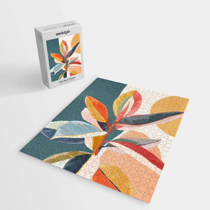 Colorful Branching Out 01 Jigsaw Puzzle Gallery Image 2