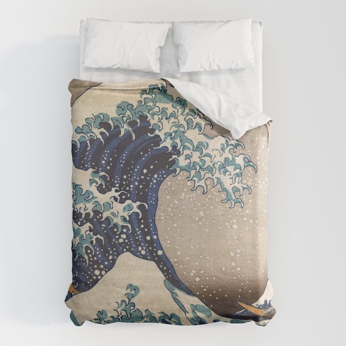 The Great Wave off Kanagawa Duvet Cover Gallery Image 6