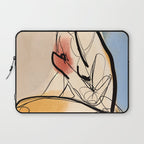 Female Figure Line Art 7 Laptop Sleeve Gallery Image 1