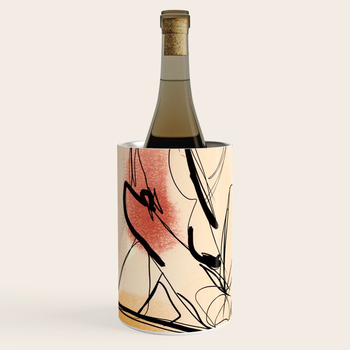 Female Figure Line Art 7 Wine Chiller Gallery Image 1