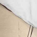 Female Figure Line Art 7 Comforter Gallery Image 4