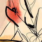Female Figure Line Art 7 Coffee Mug Gallery Image 2