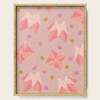 Origami Fortune Teller in Pastel Pink Serving Tray Gallery Image 1