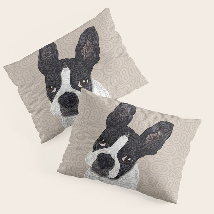 Boston Terrier 2015 Pillow Sham Gallery Image 3