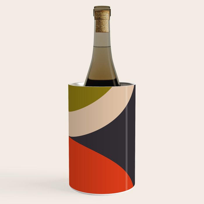 mid century bauhaus geometric large 3 Wine Chiller Gallery Image 3