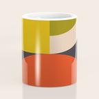mid century bauhaus geometric large 3 Coffee Mug Gallery Image 4
