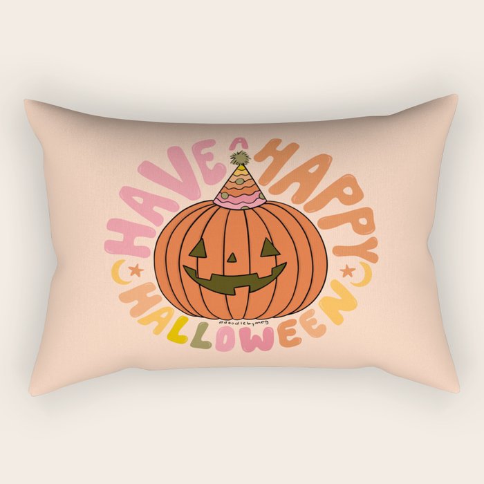 Happy Halloween Rectangular Pillow Gallery Image 2