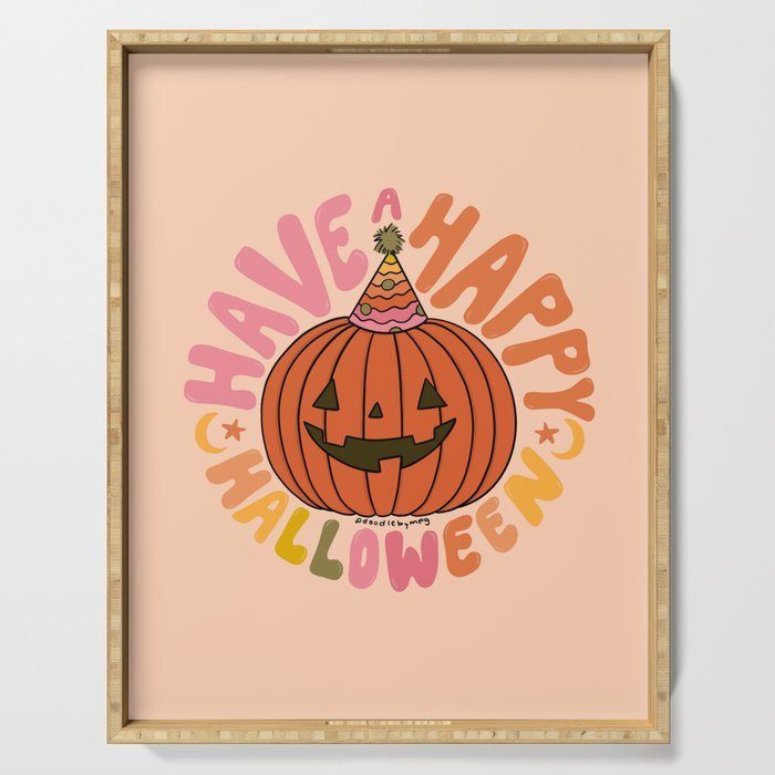 Happy Halloween Serving Tray Gallery Image 1