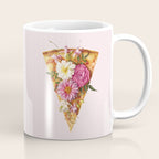 FLORAL PIZZA Coffee Mug Gallery Image 1