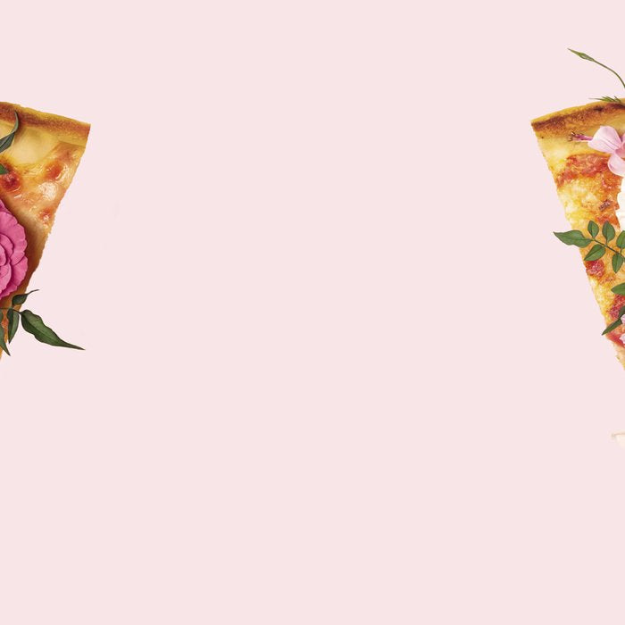 FLORAL PIZZA Coffee Mug Gallery Image 2