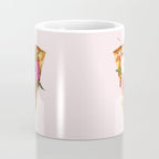 FLORAL PIZZA Coffee Mug Gallery Image 4
