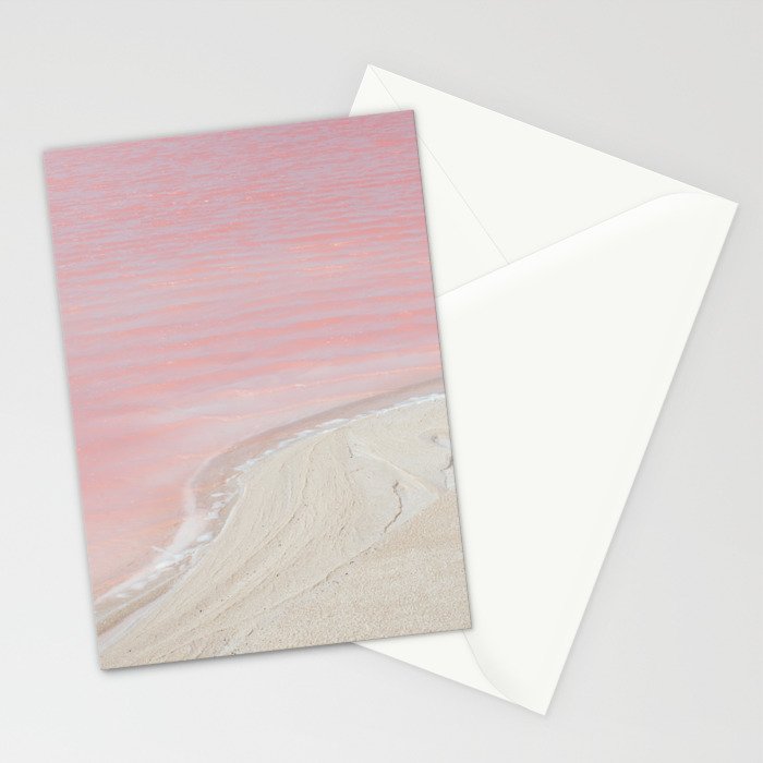 Pink Ocean in Yucatan, Mexico Stationery Card Gallery Image 2