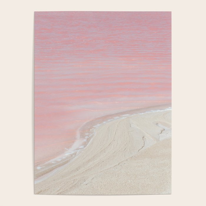 Pink Ocean in Yucatan, Mexico Poster Gallery Image 1