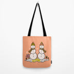 Gemini Snowman Tote Bag Gallery Image 2