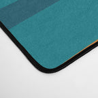 Palm Springs Midcentury Modern Abstract in Moroccan Mustard, Orange, Olive, Blue, and Teal Desk Mat Gallery Image 4