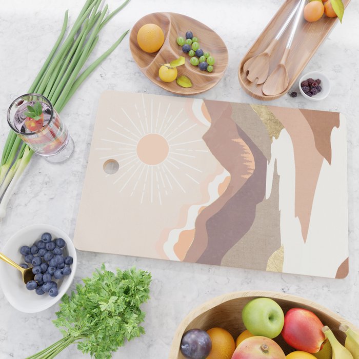 Salmon Vista Cutting Board Gallery Image 2