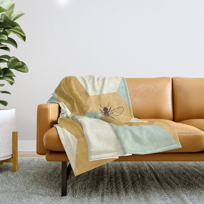 Beehive Throw Blanket Gallery Image 1