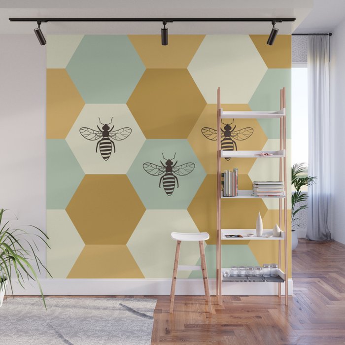 Beehive Wall Mural